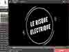 Plateforme E-learning habilitation électrique, interface de navigation Protection, questionnaire choix multiple, électricité