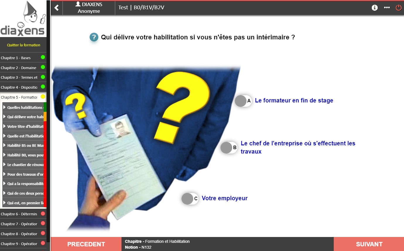 exemple question formation